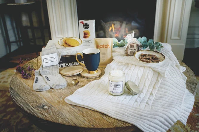 Warm and Cozy Gift basket ideas for the Winter!