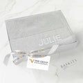 Embroidered Blanket - Grey (VINE GROUP)