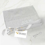 Embroidered Blanket - Grey (VINE GROUP)