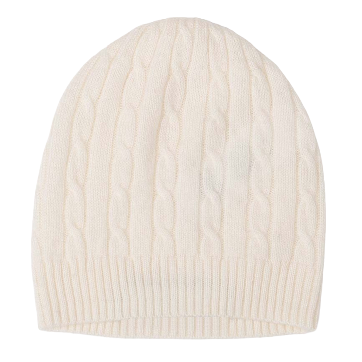 Jake and Jill Beige 100% Cashmere Hat