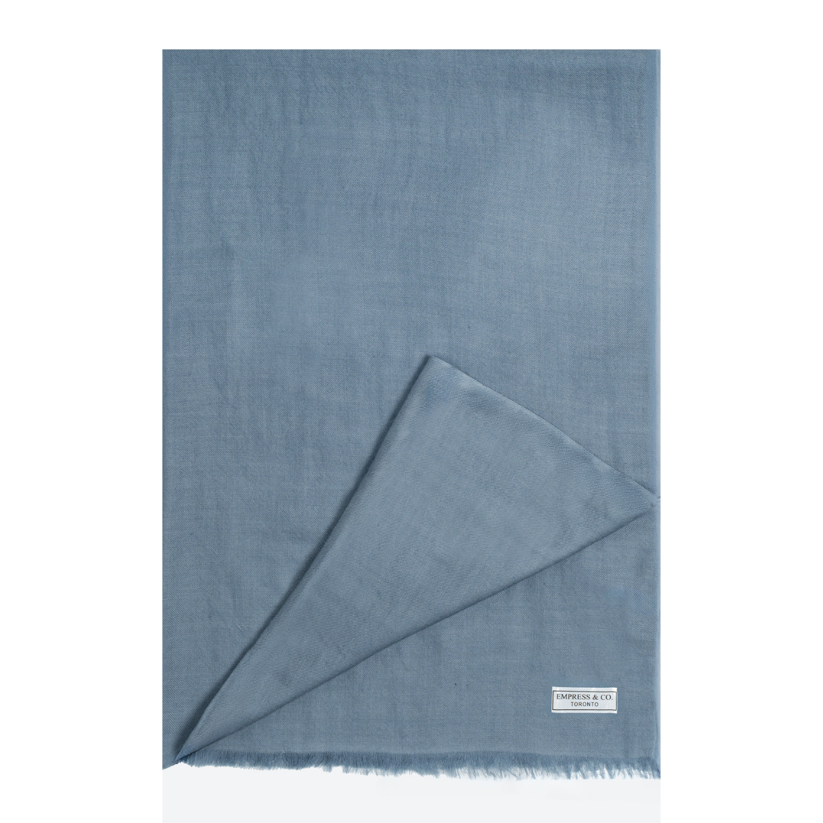 Blue Cashmere Scarf