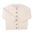 Jake and Jill Beige 100% Cashmere Cardigan