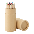 12 Mini Color Pencil Crayon Set