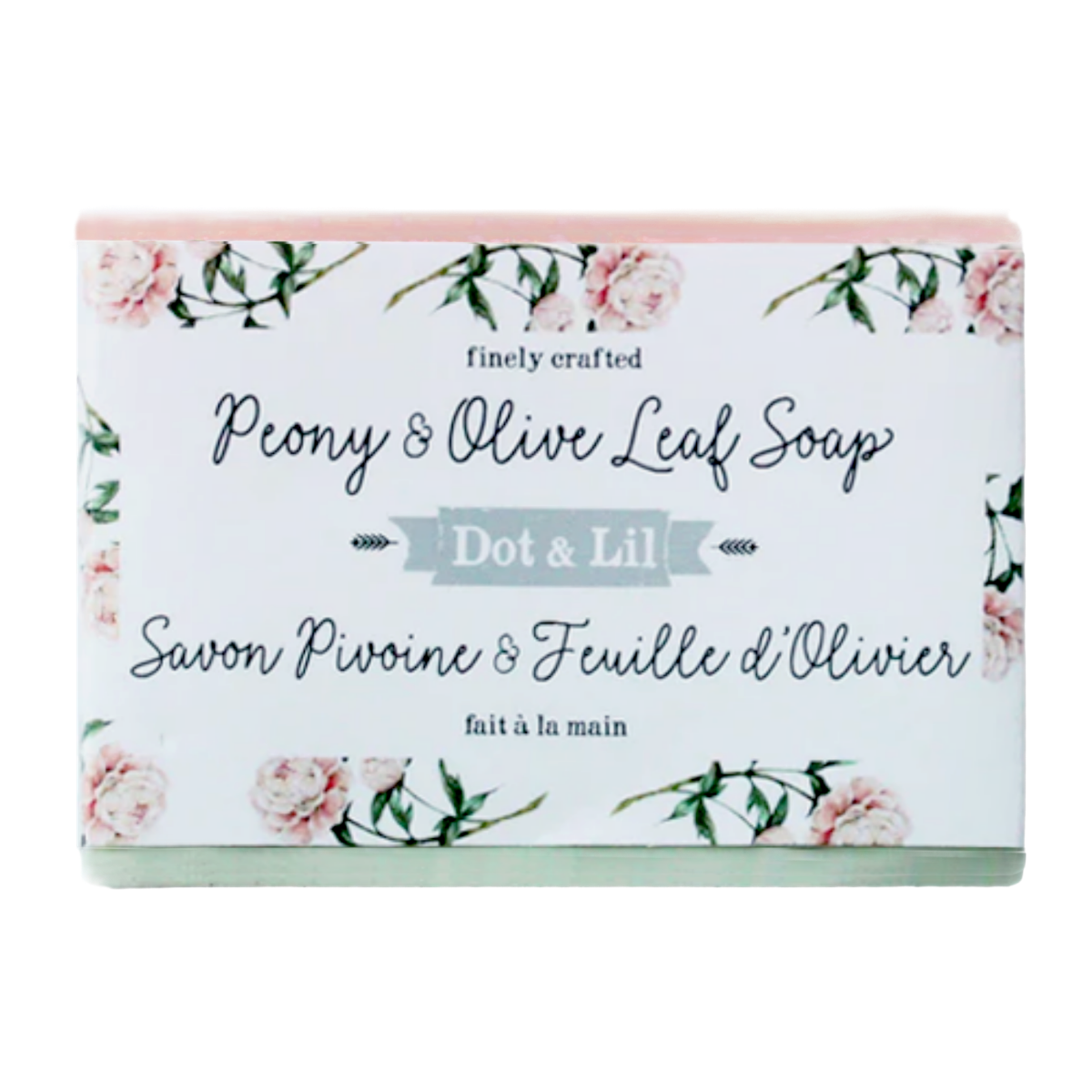 Peony & Olive Leaf Soap (Dot & Lil)