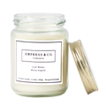 Silver Mohair Candle