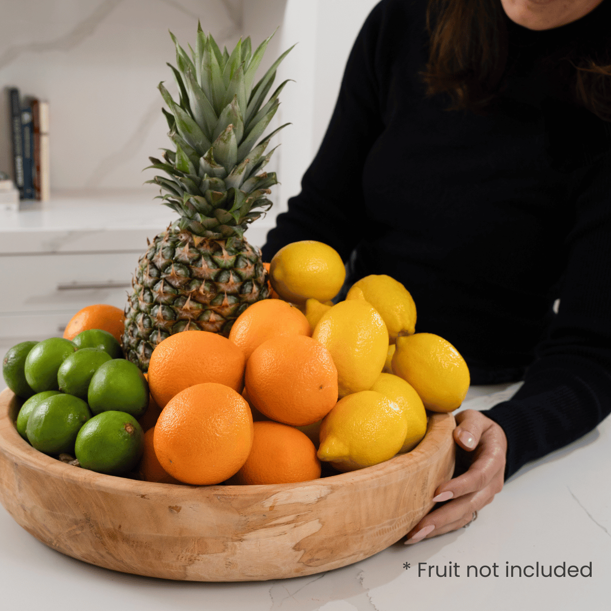 Teak Decorative Bowl