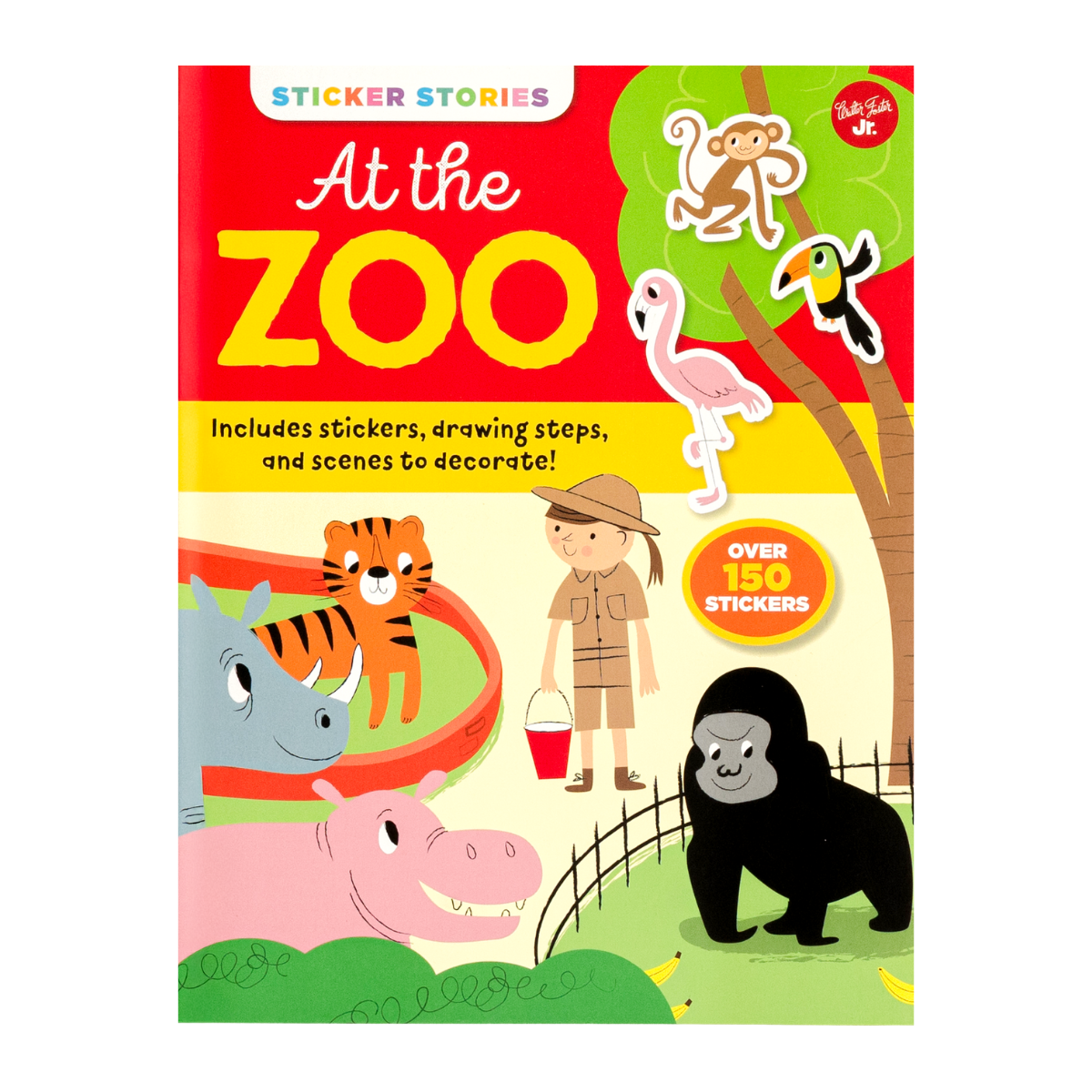 At the Zoo: Sticker Stories