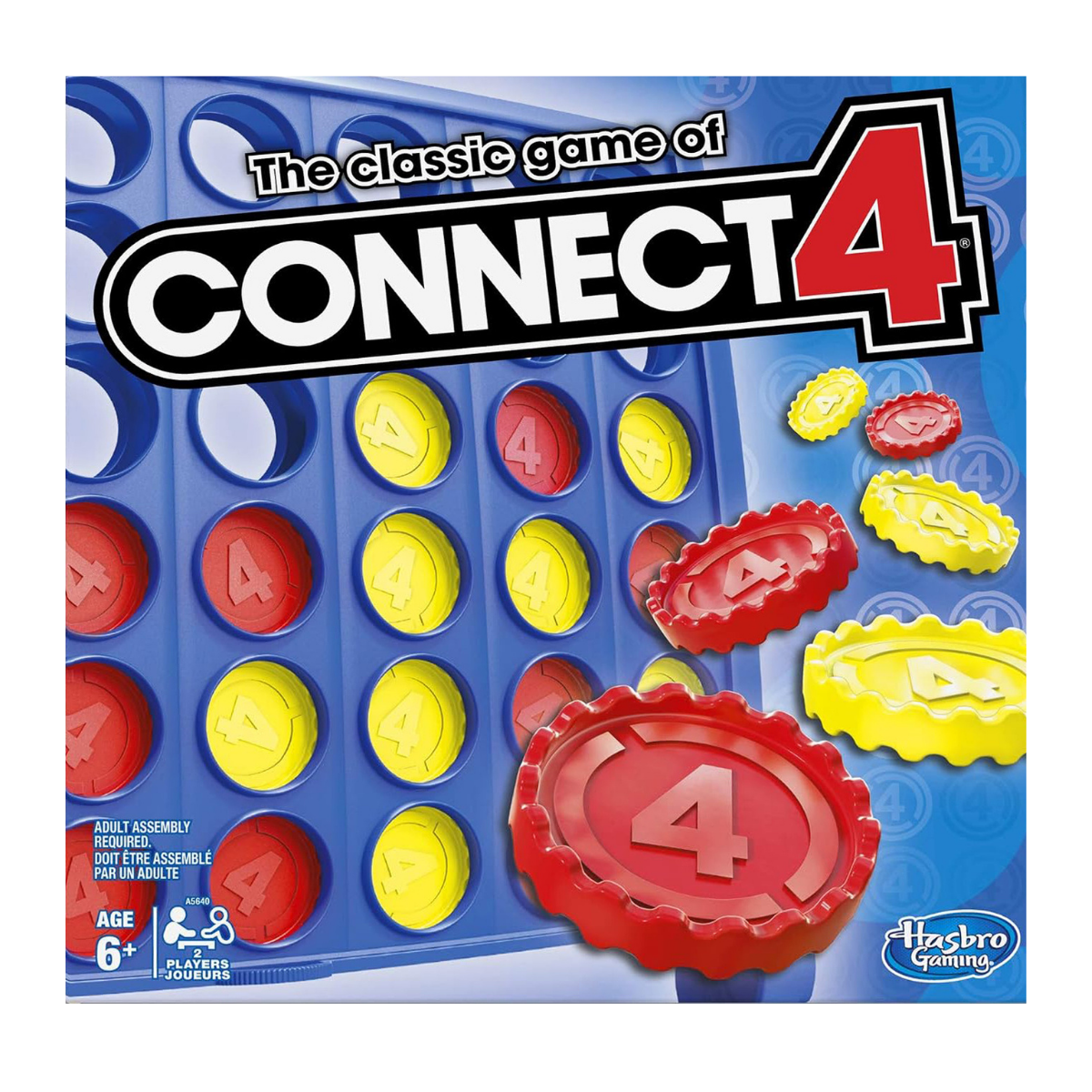 Connect 4 Classic Grid Board Game