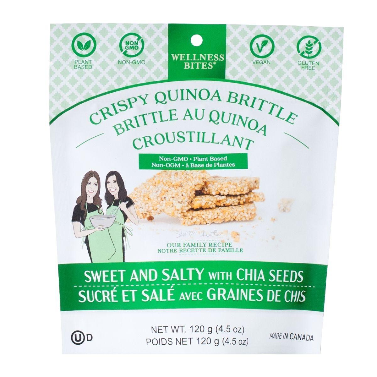 Wellness Bites Crispy Quinoa Bites Sweet & Salty