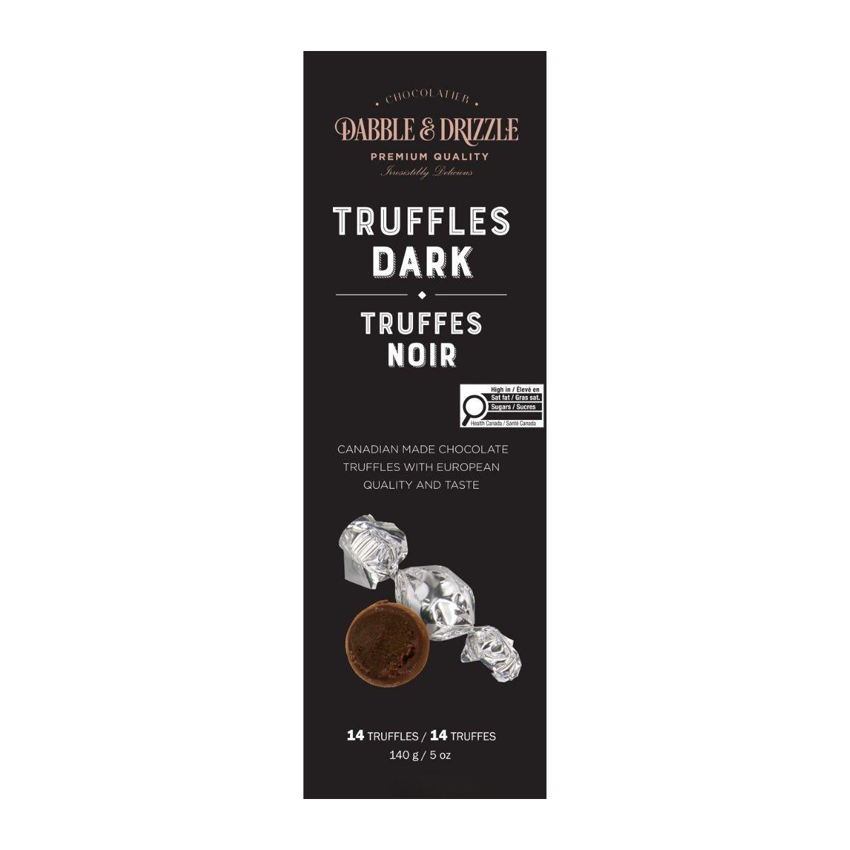 D&D Dark Chocolate Truffles
