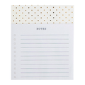 Gold Dots Jotter Notepad