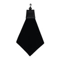 Black Golf Towel