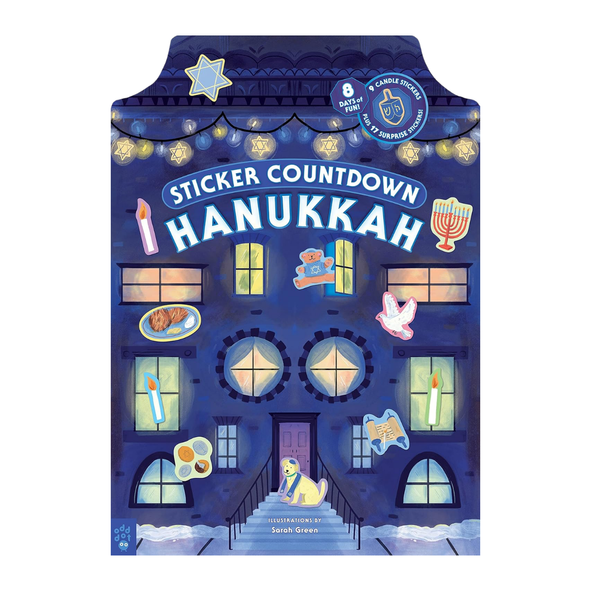 Hanukkah Sticker Countdown Book