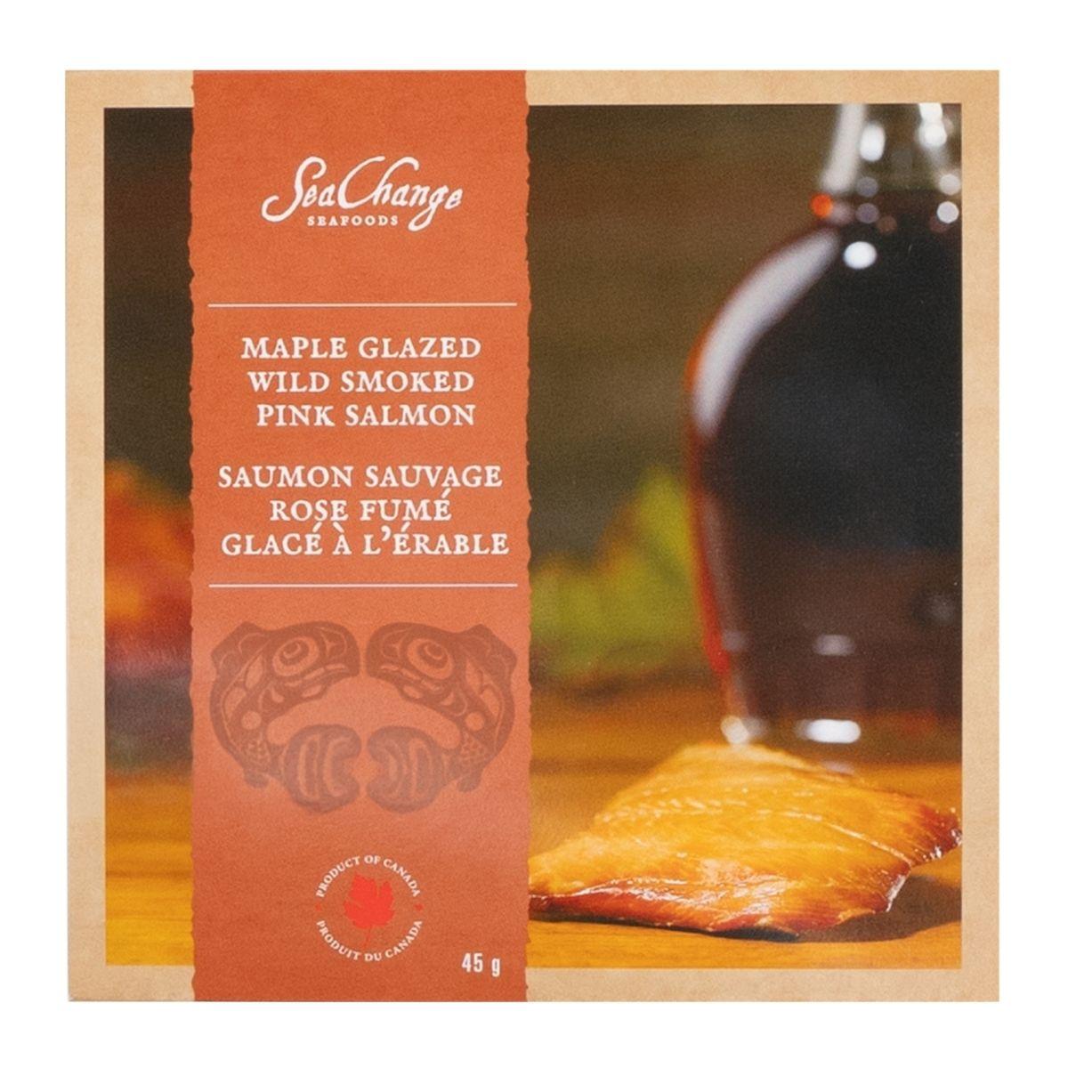 Maple Glazed Smoked Salmon