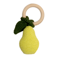 Pear Crochet Teether