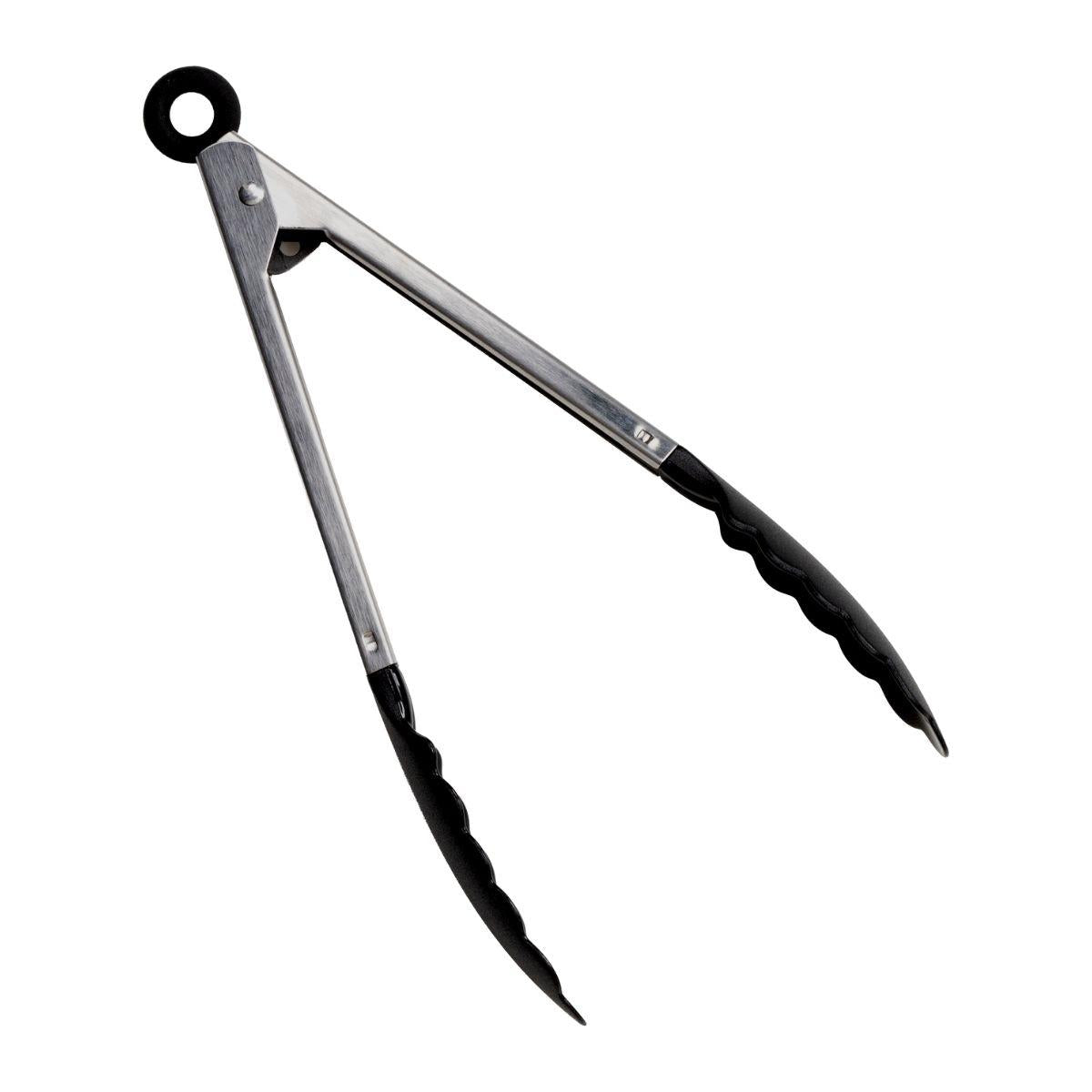 9" Black Tongs