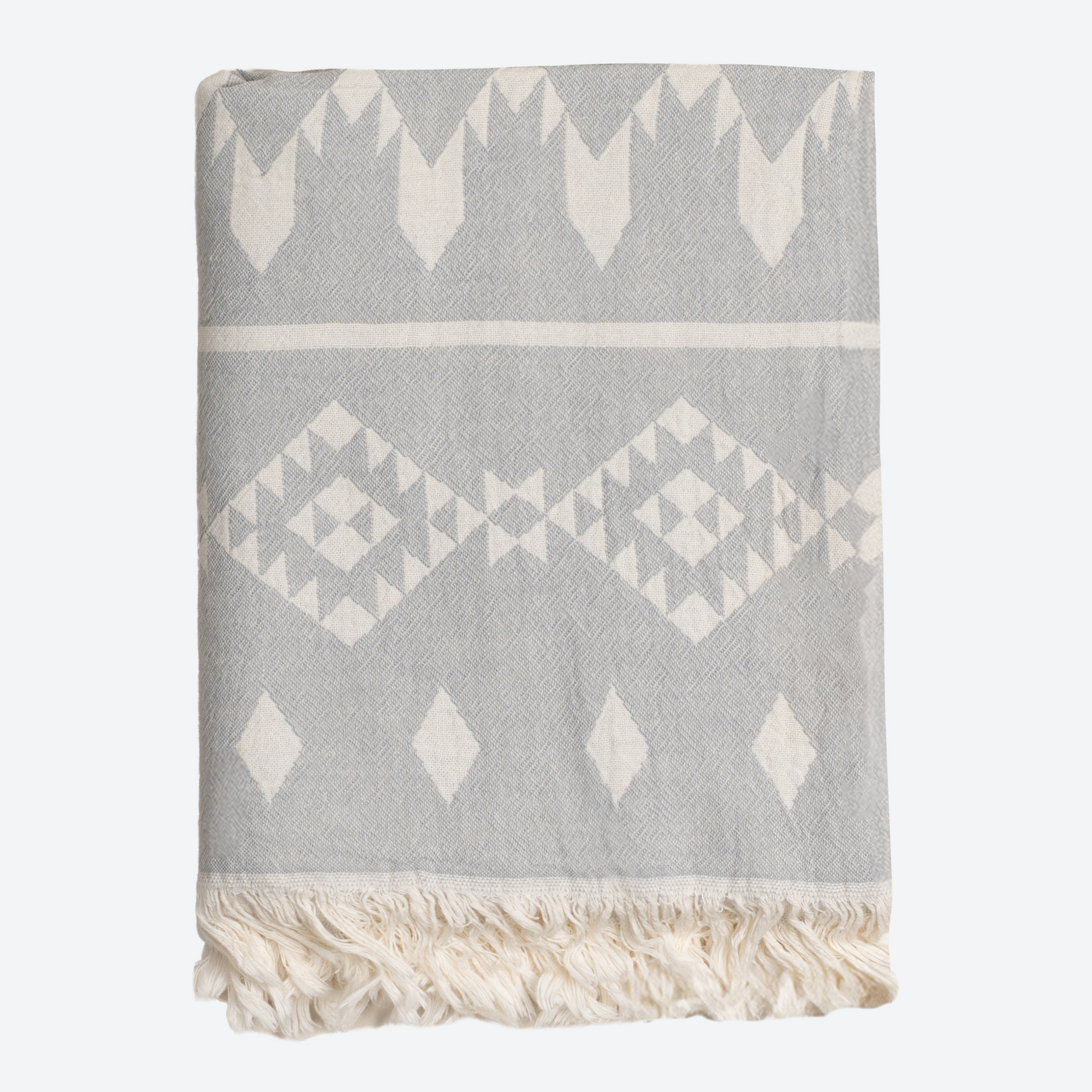 Baby Turkish Towel Light Grey