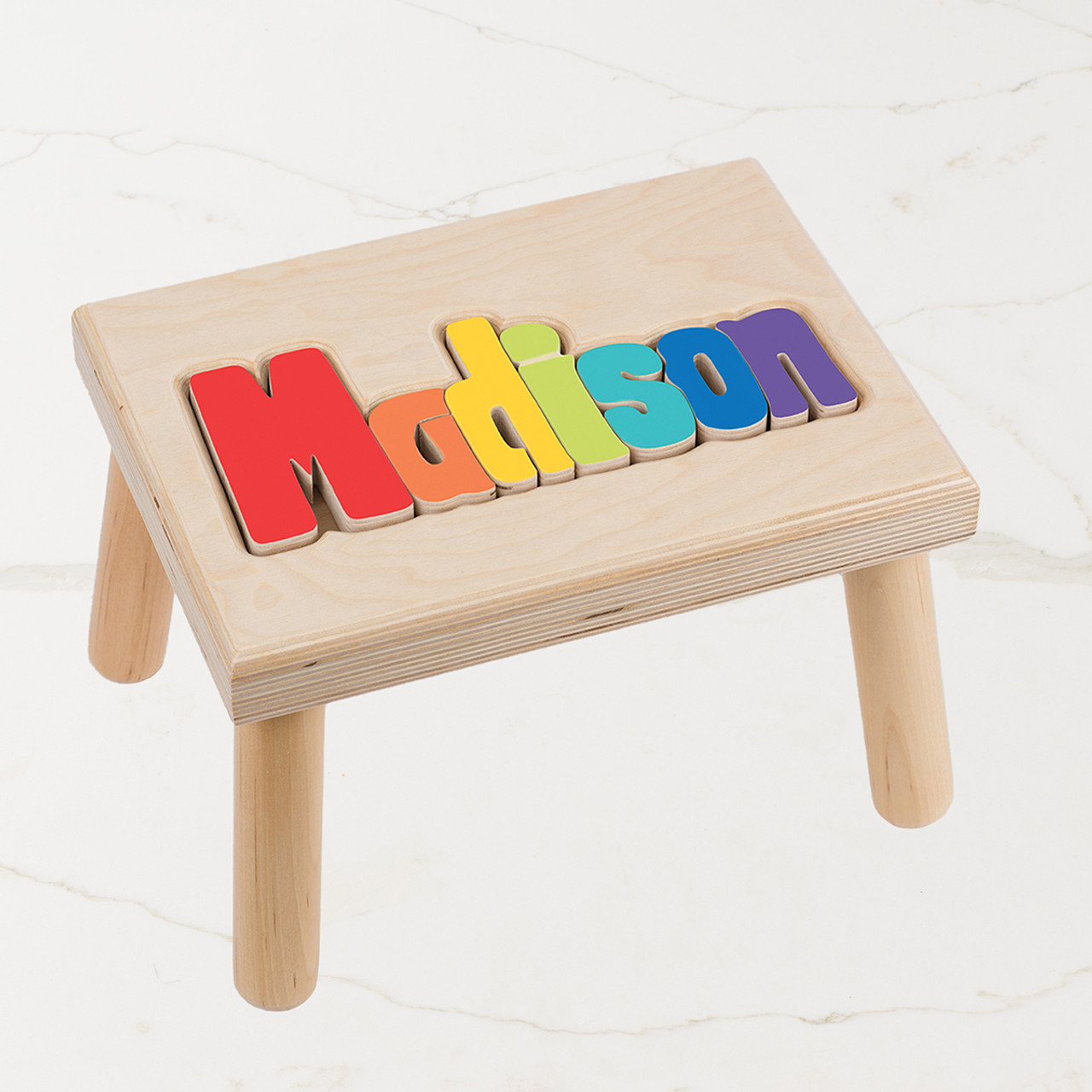 Personalized step stool primary colour