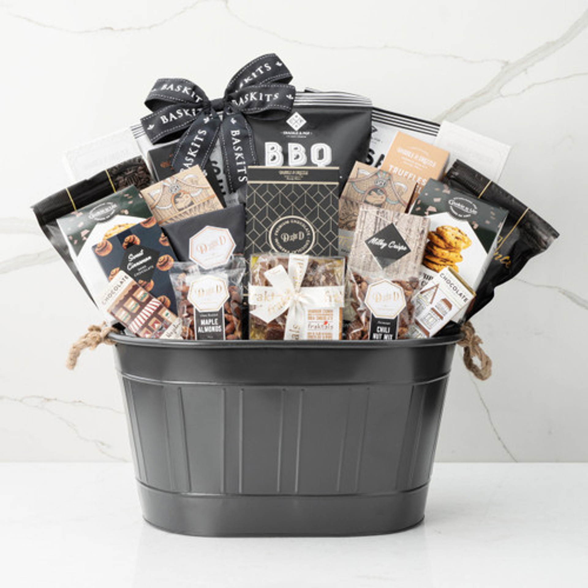 Sweet gourmet gift basket