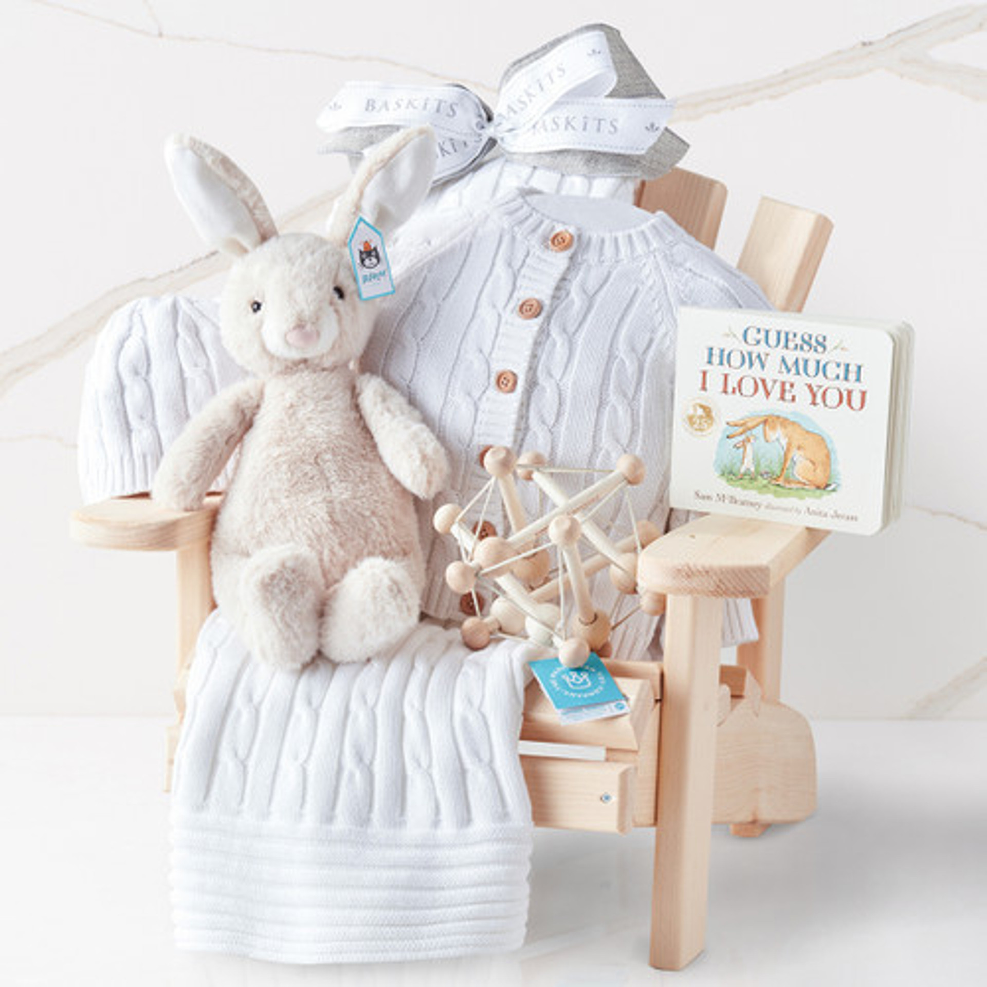 Bunny gift basket