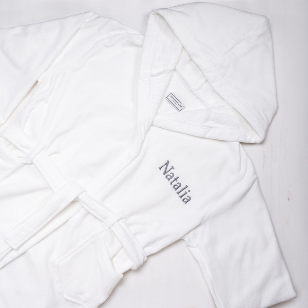 Personalized bath robes for them