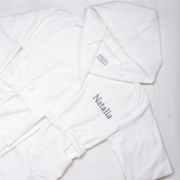 Personalized bathrobe 